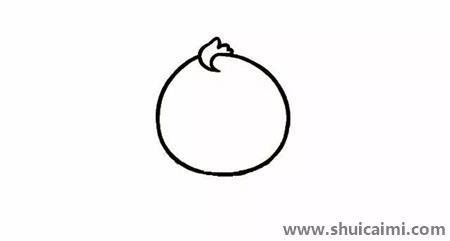 可爱的小鸡儿童简笔画