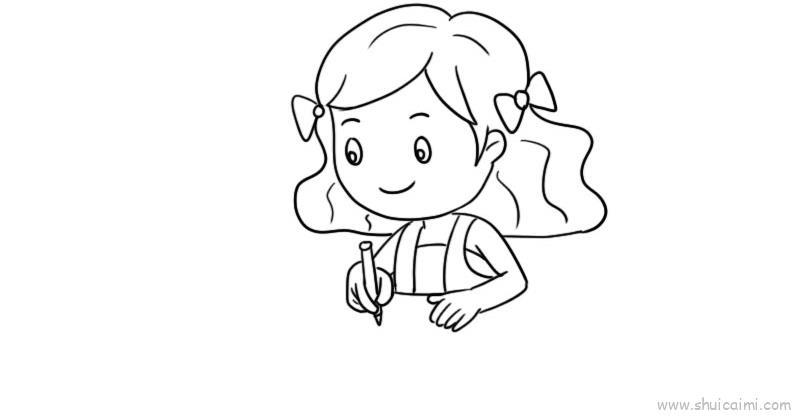 读书笔记儿童画怎么画 读书笔记简笔画步骤