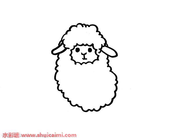 羊驼怎么画 羊驼简笔画简单彩色