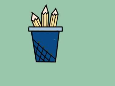 铅笔盒简笔画图片大全 铅笔盒简笔画图片大全简单