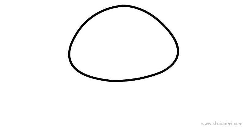 蘑菇儿童画怎么画 蘑菇简笔画顺序