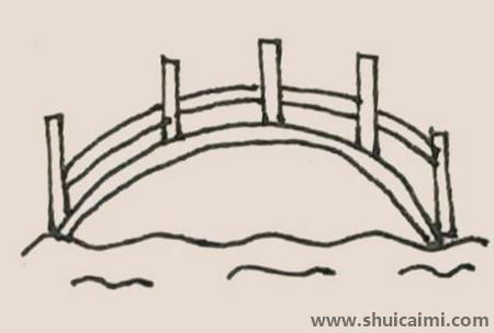 木桥儿童简笔画