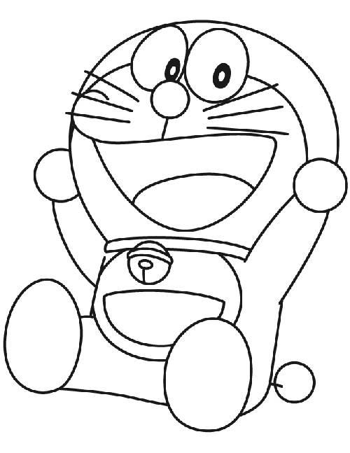 叮当猫简笔画 叮当猫简笔画图片