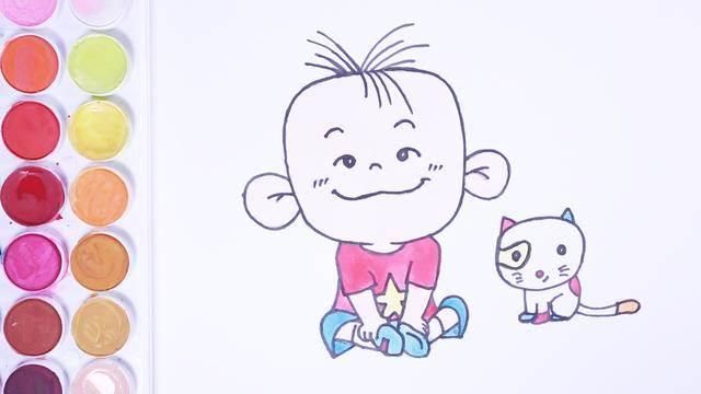 大耳朵图图简笔画 大耳朵图图简笔画一家