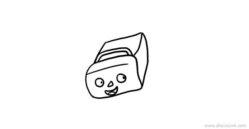 过山车儿童画怎么画 过山车简笔画好看
