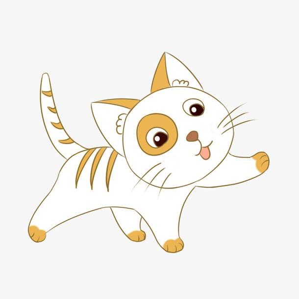 花猫简笔画 花猫简笔画彩色