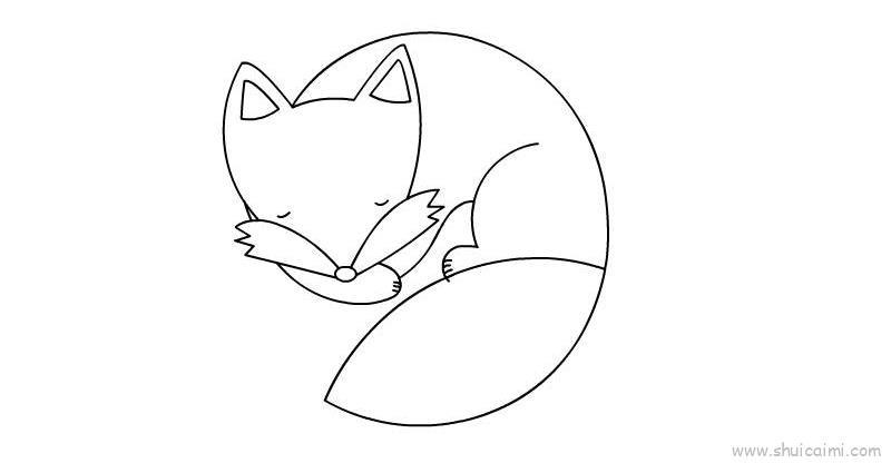 冬眠动物儿童画怎么画 冬眠动物简笔画画法