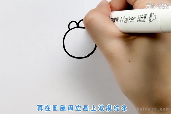 太阳花简笔画怎么画 太阳花简笔画图片