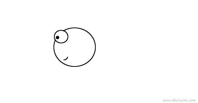 蝌蚪儿童画怎么画 蝌蚪简笔画画法