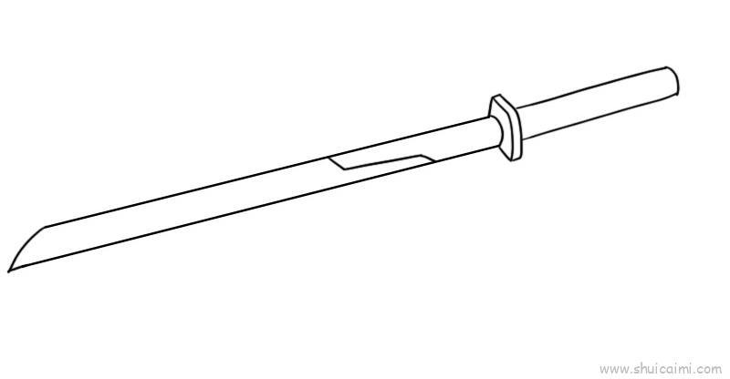 魔刀千刃儿童画怎么画 魔刀千刃简笔画好看