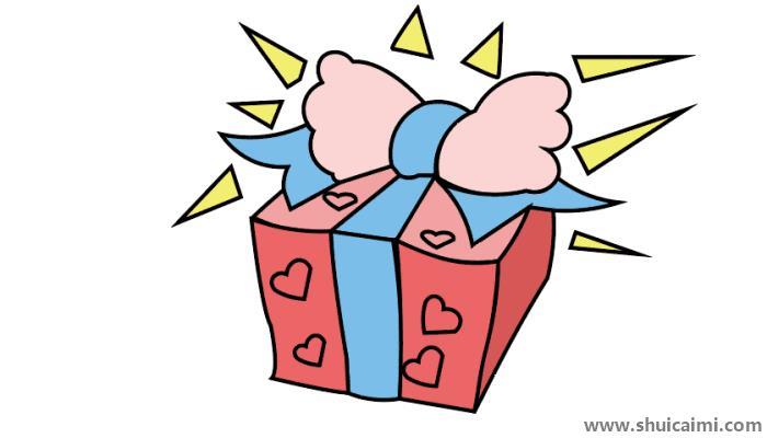 礼物盒简笔画怎么画 礼物盒简笔画简单又好看