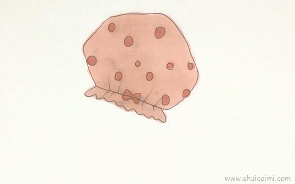 浴帽儿童画怎么画 浴帽简笔画图片