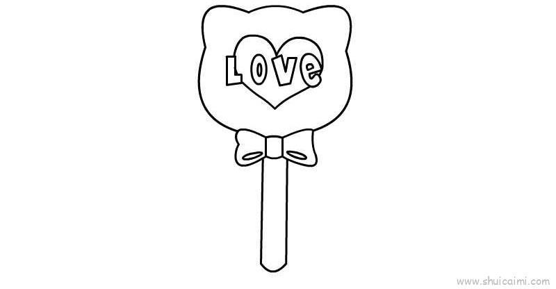 棒棒糖儿童画怎么画 棒棒糖简笔画简单又好看