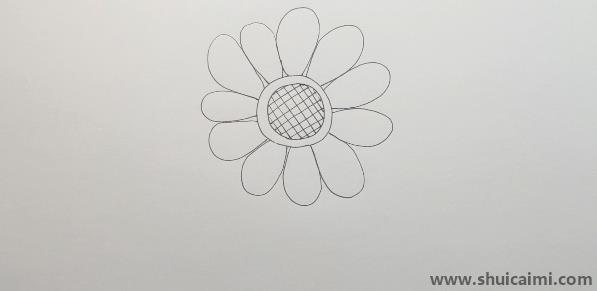 向日葵怎么画？简单好看的向日葵简笔画步骤图解分享