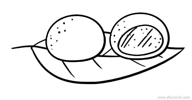 寒食节青团儿童画怎么画 寒食节青团简笔画简单又好看
