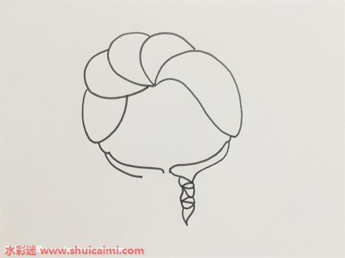 爱莎怎么画 爱莎简笔画简单又漂亮