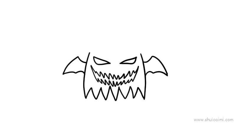 邪恶儿童画怎么画 邪恶简笔画好看
