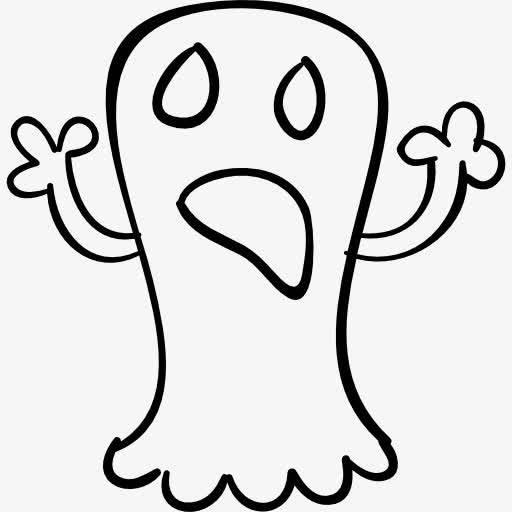 鬼的简笔画图片大全 鬼的简笔画图片大全