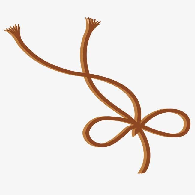 绳子简笔画 绳子简笔画彩色