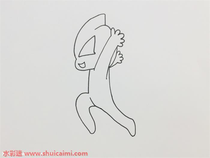 终极捷德奥特曼简笔画教程