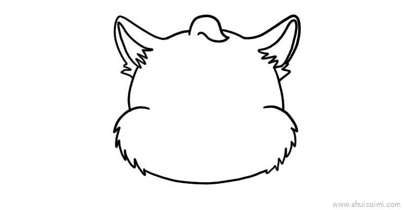 狼头儿童画怎么画 狼头简笔画简单又好看