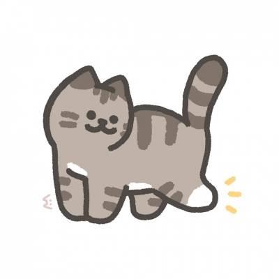 猫咪简笔画图片大全可爱 猫咪简笔画图片大全可爱带颜色