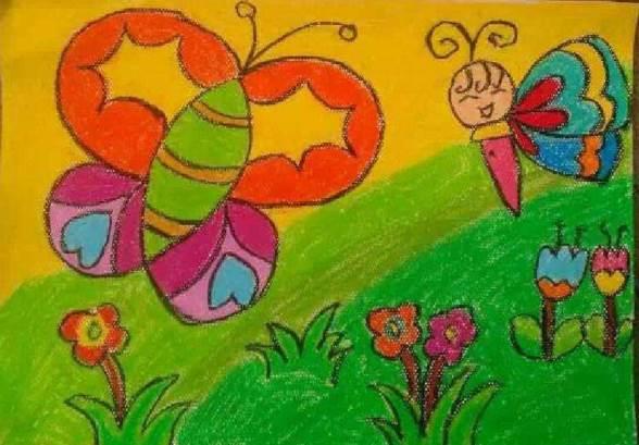 蝴蝶简笔画彩色 画蝴蝶怎么画