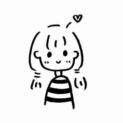 女孩简笔画 女孩简笔画扎马尾