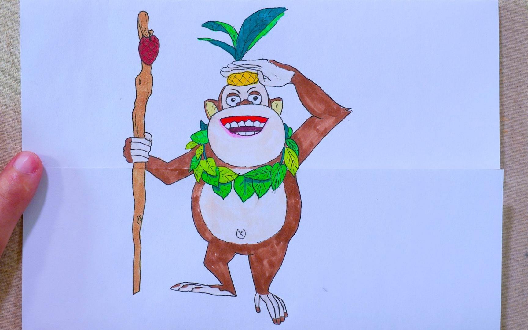 熊出没简笔画 熊出没简笔画图片大全可爱