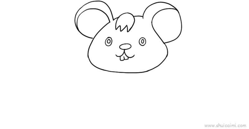 老鼠儿童画怎么画 老鼠简笔画步骤