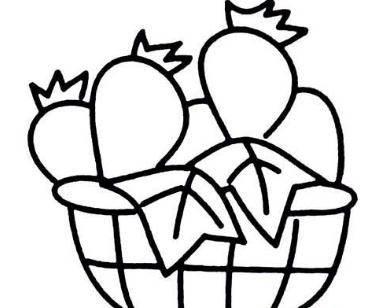 篮子简笔画 椅子简笔画简单