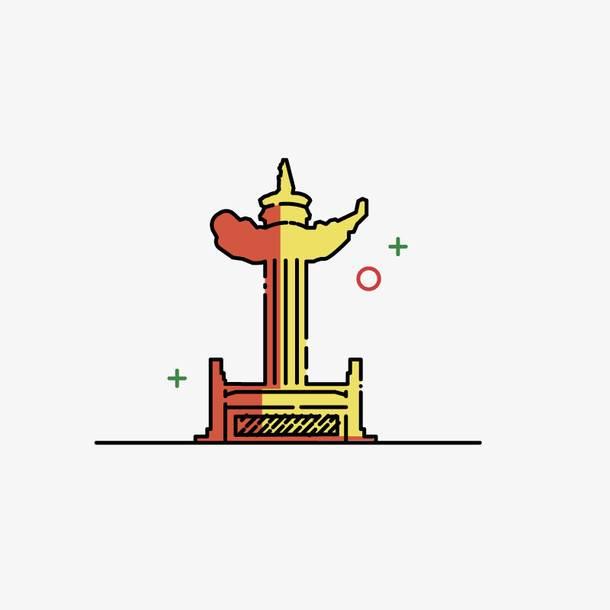 华表简笔画图片 华表的简笔画画法