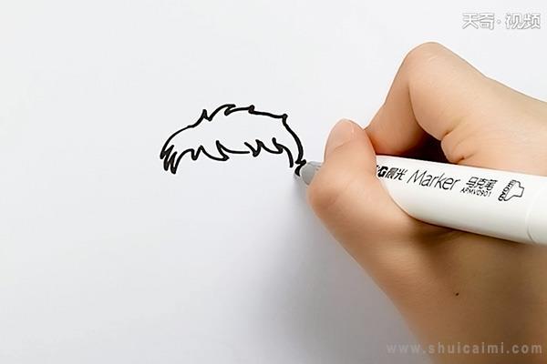 波妞简笔画怎么画 波妞简笔画图片大全