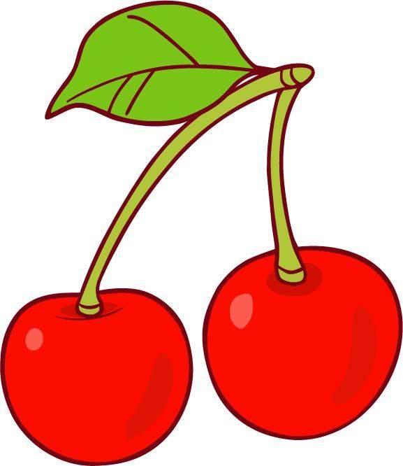 樱桃的简笔画图片大全 樱桃的简笔画图片大全可爱