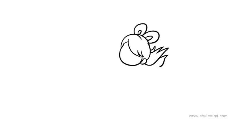 嫦娥奔月儿童画怎么画 嫦娥奔月简笔画画法