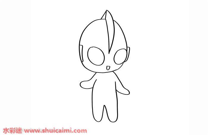 捷克奥特曼怎么画 捷克奥特曼简笔画图片大全