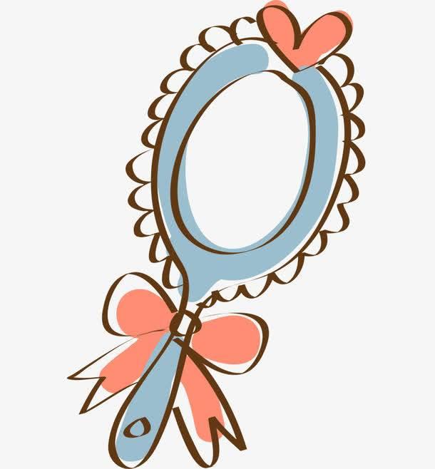 镜子简笔画 各种镜子简笔画