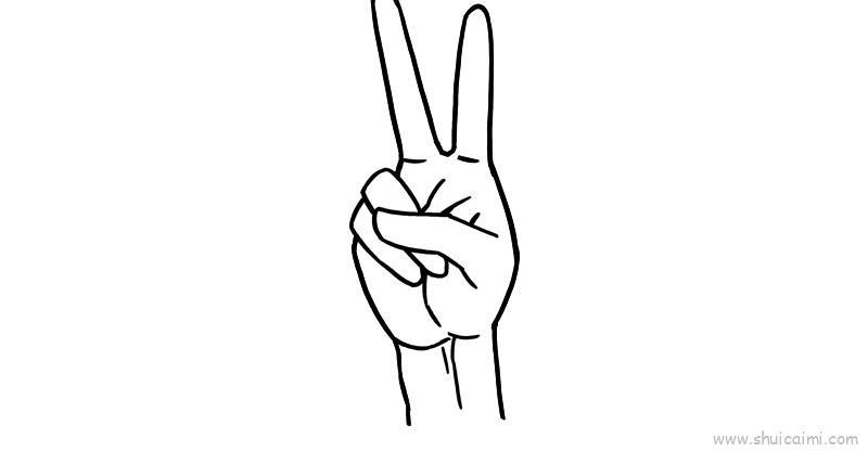 胜利儿童画怎么画 胜利简笔画图片大全