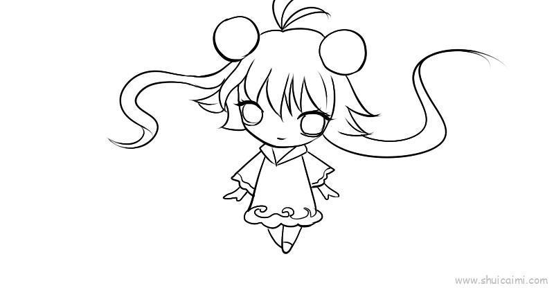 7个叶罗丽仙子亮彩儿童画怎么画 7个叶罗丽仙子亮彩简笔画简单