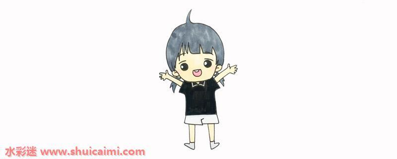 火柴人怦然心动怎么画 怦然心动简笔画简单好看