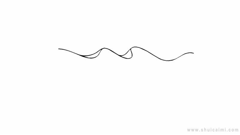 大漠孤烟直简笔画怎么画 大漠孤烟直简笔画图片