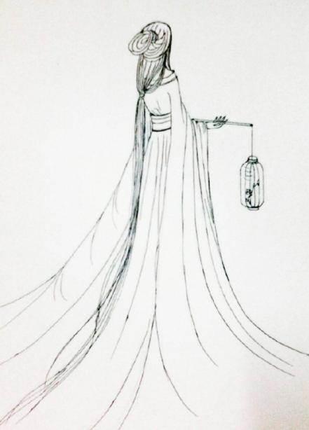 美人简笔画图片大全 美人简笔画图片大全大图