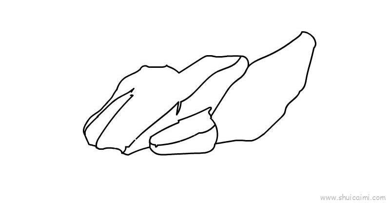 石头儿童画怎么画 石头简笔画简单