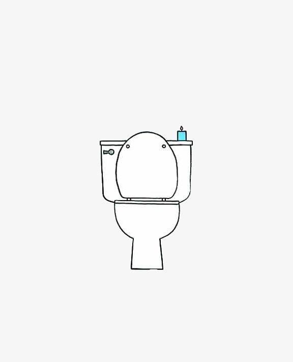 马桶简笔画 马桶简笔画儿童画简单