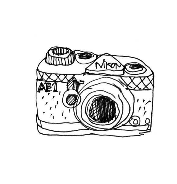 相机简笔画 相机简笔画可爱