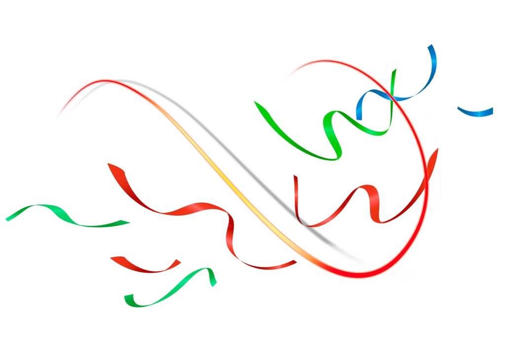 彩带简笔画 生日彩带简笔画