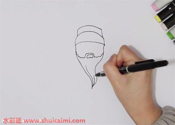 q版三国人物怎么画 q版三国人物简笔画步骤