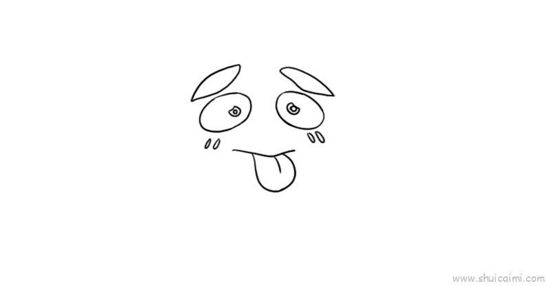 表情儿童画怎么画 表情简笔画图片