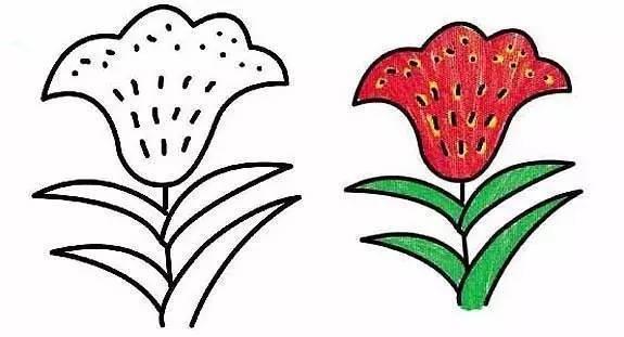 简笔画植物 简笔画植物花草树木