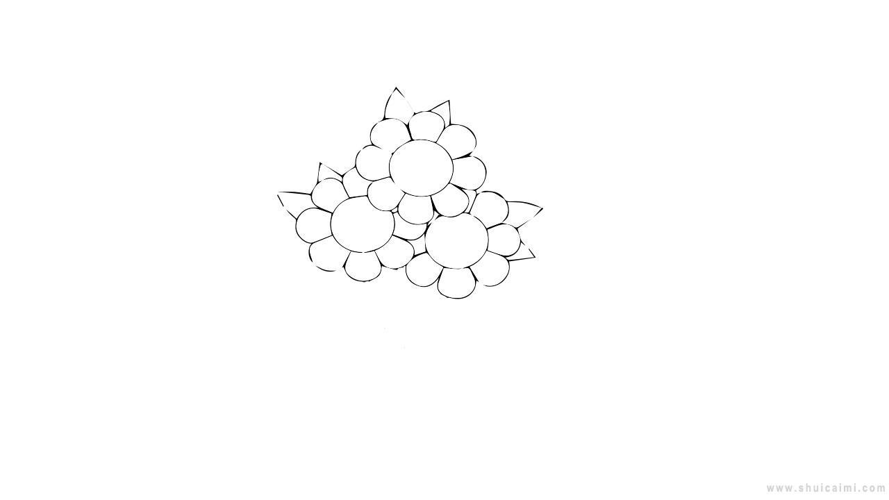 花束简笔画怎么画 花束简笔画好看